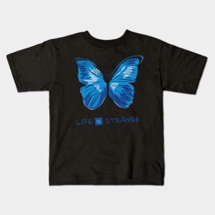 Life is Strange - Blue Butterfly Kids T-Shirt